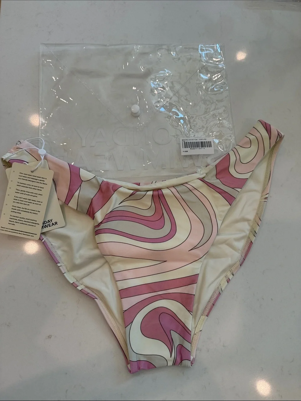 Monday Swimwear SEYCHELLES BOTTOM - COSTA REI PINK L